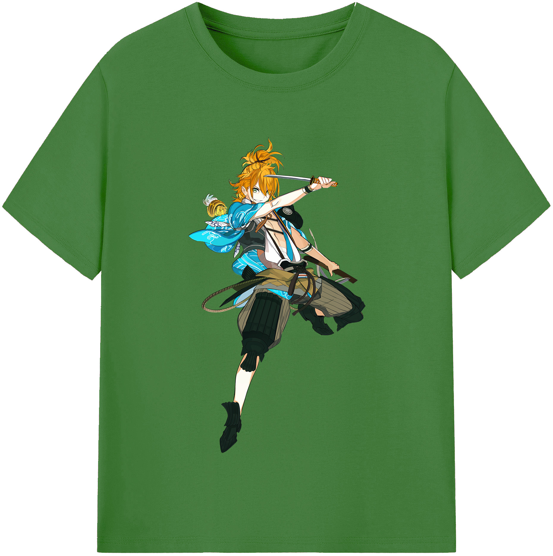 （画像用） 刀剣乱舞 Touken Ranbu レディースカジュアルプリントTシャツ（綿100％）